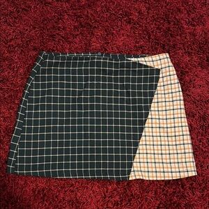 Urban Outfitters Plaid Mini Skirt